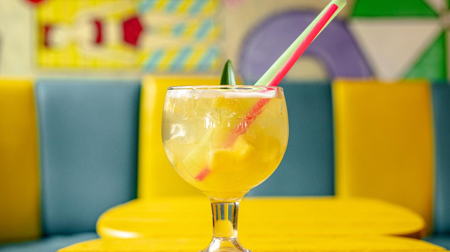 SideYard_Pineapple_Express_Cocktail The Spot Restaurants